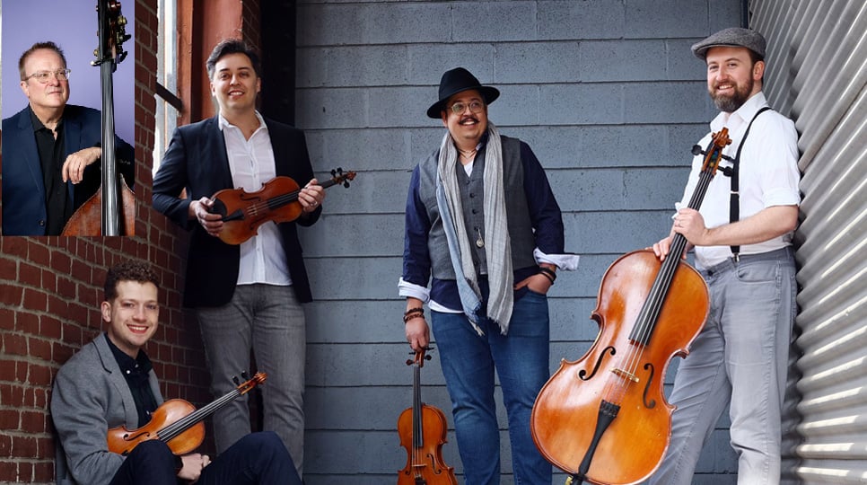 Beo String Quartet with guest artist Michel Taddei 3