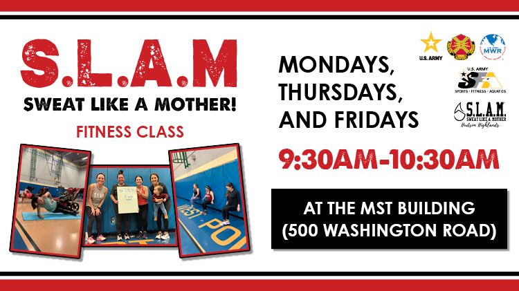SLAM - Sweat Like A Mother Fitness Class 1