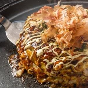 Okonomiyaki : Galette au chou japonais 2