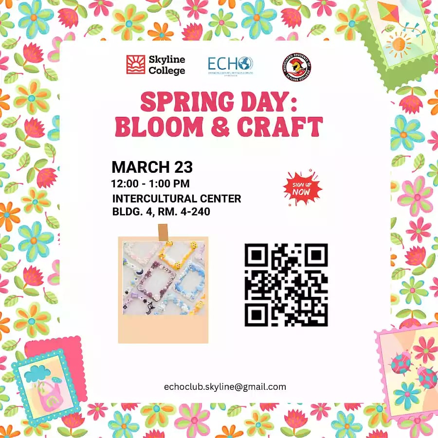ECHO Club’s Spring Day: Bloom & Craft 1