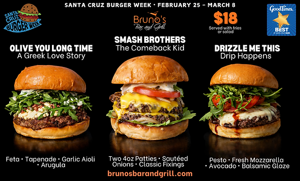 Santa Cruz Burger Week 1