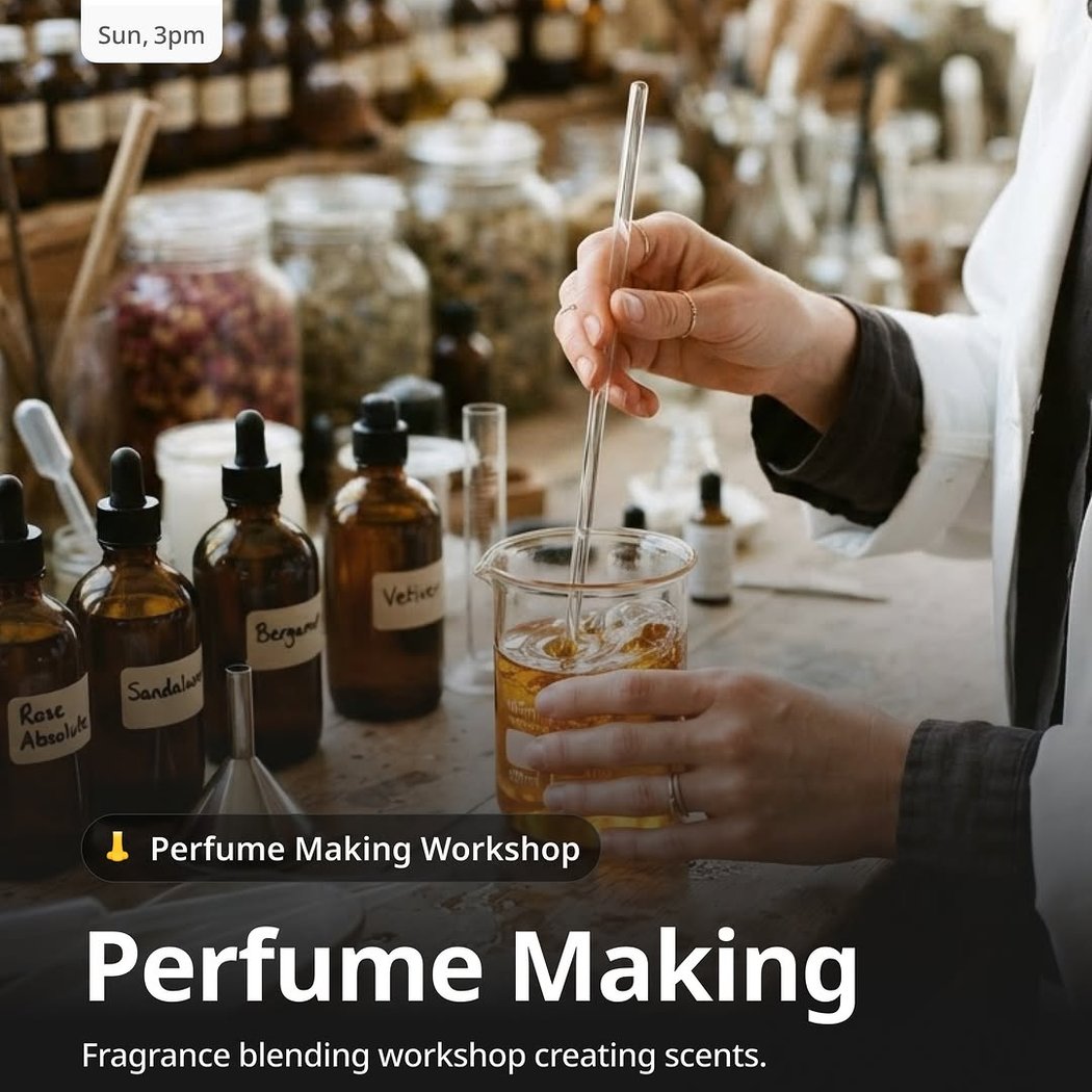 Perfume Making Workshop 1