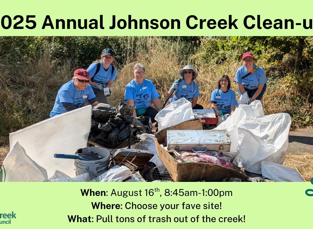 Annual Johnson Creek Clean-Up 1