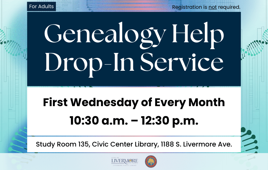 Drop-In Genealogy Help 1