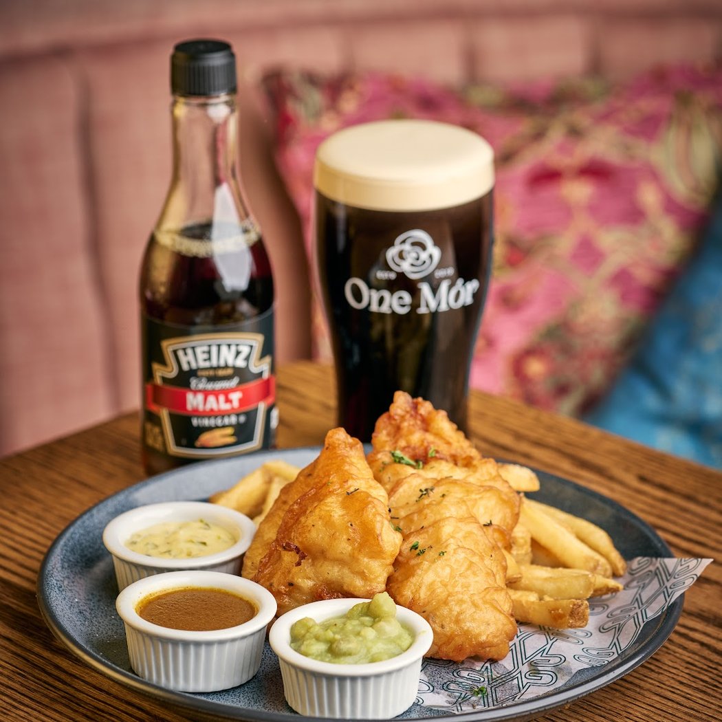 One Food Item & Drink House Cocktails, Beer, Wine, Tea or Coffee 1