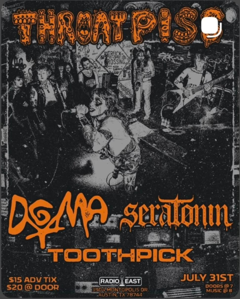 Throat Piss / SERATØNIN / DGMA / Toothpick 1