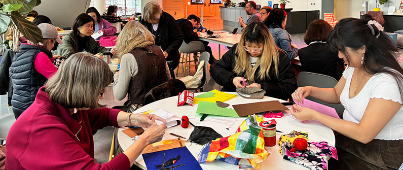 Free Art Workshop: Felt Collage 2