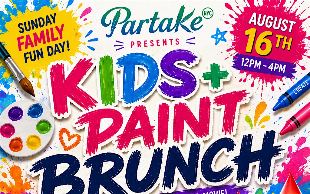 Kids Paint + Brunch @ Partake NYC 1