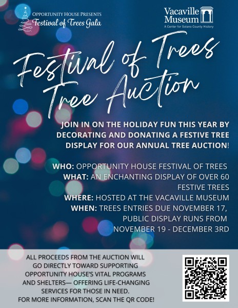Festival of Tree Donation + Viewing of Trees 1