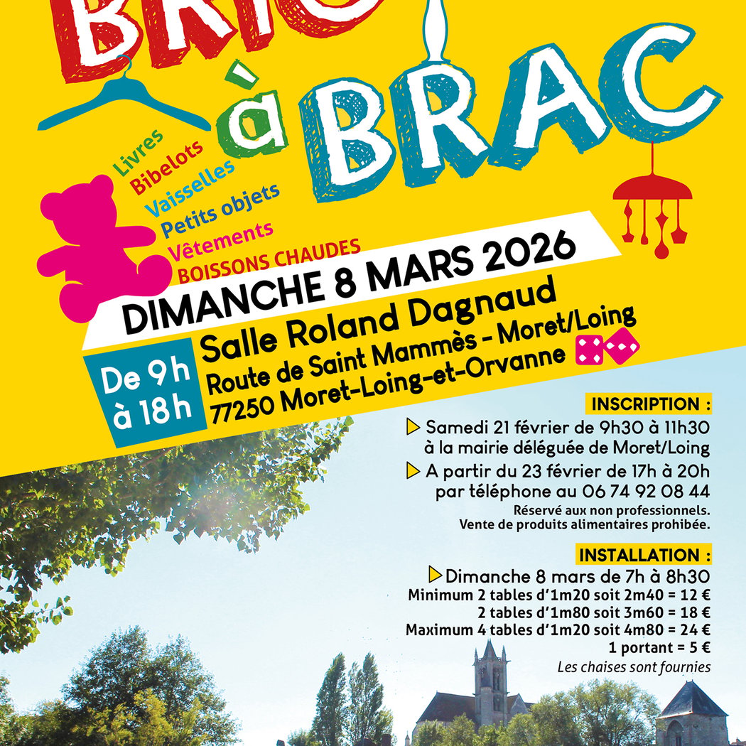 Bric à Brac organisé par l'APRIM 1