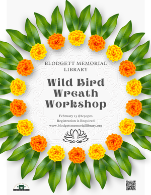 Wild Bird Wreath Workshop 1