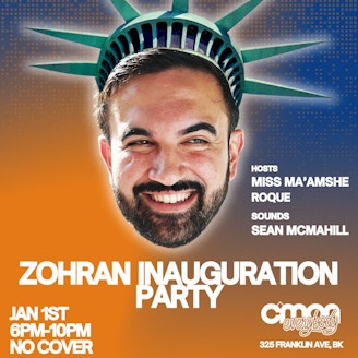 Zohran Inauguration Party 1