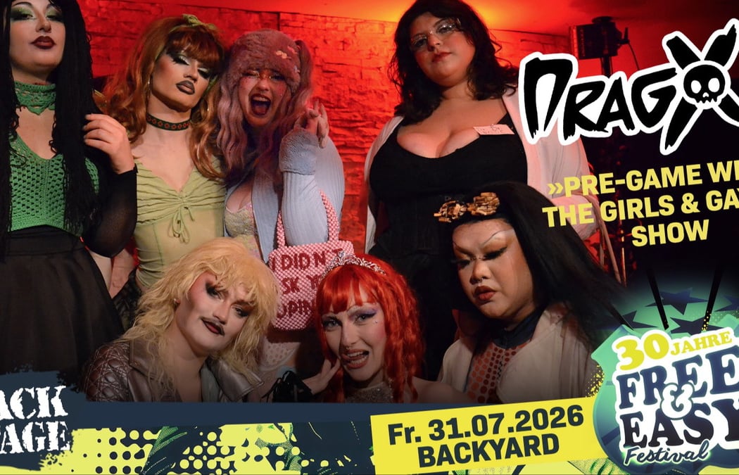 DRAGX - PRE-GAME WITH THE GIRLS & GAYS | FREE & EASY FESTIVAL 2026 1
