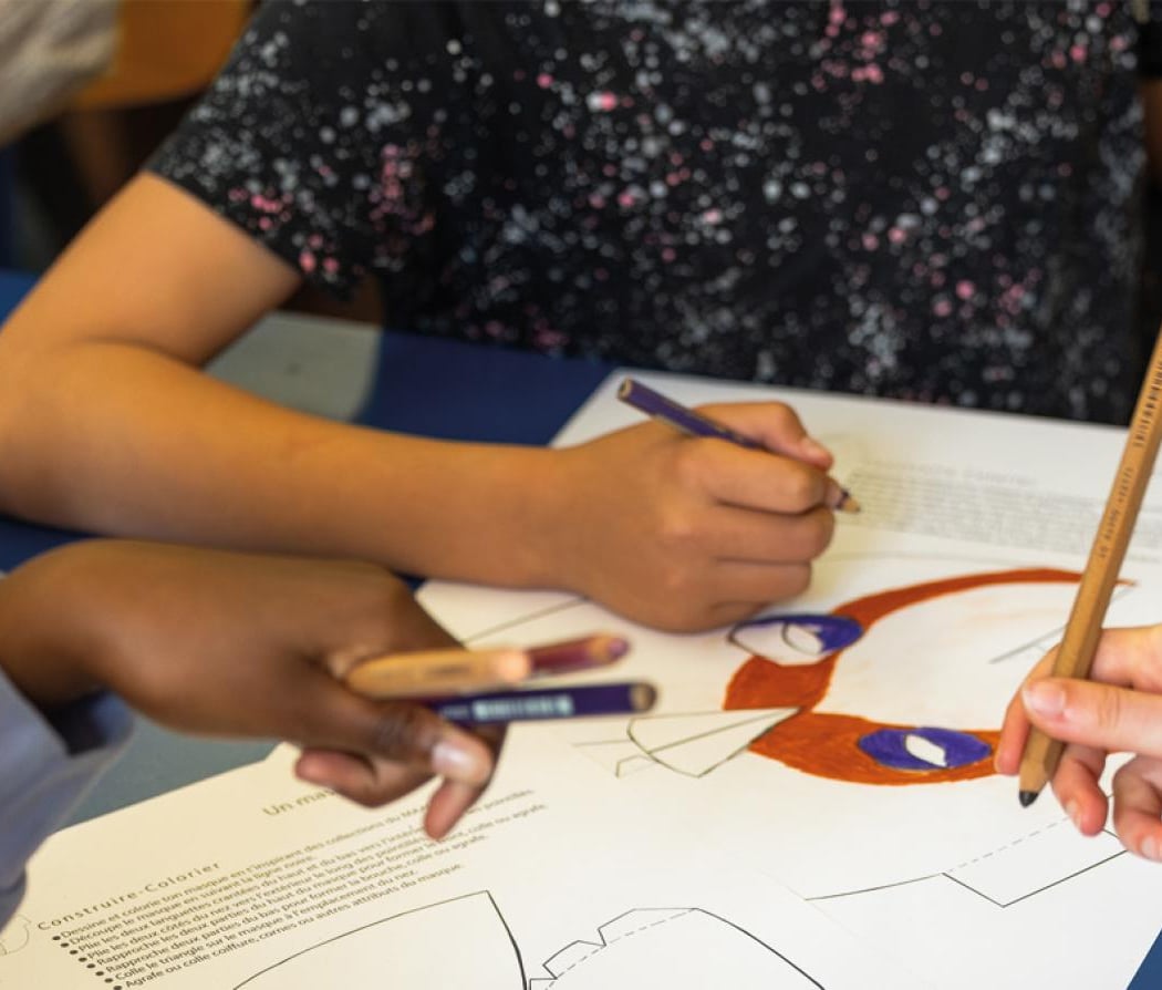 Visite-atelier pour les enfants au MAAOA 2