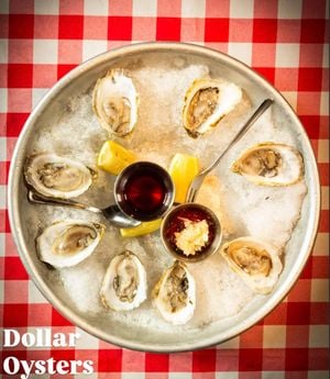$1 Oysters at Vera's! 1