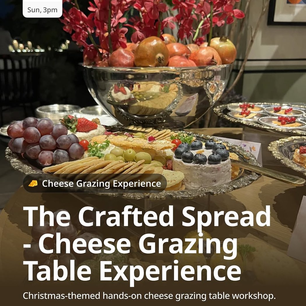 The Crafted Spread – Cheese Grazing Table Experience 1