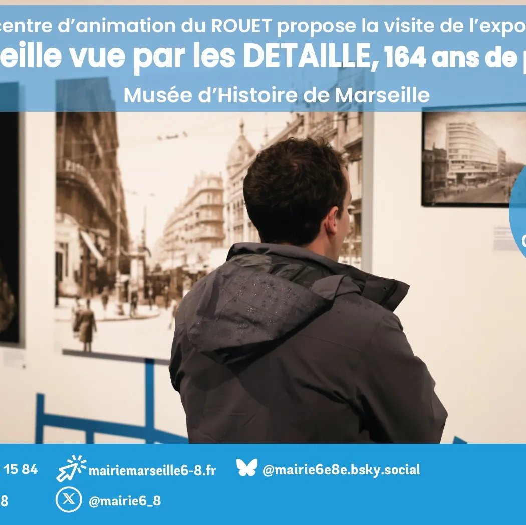 Visite de l'exposition "Marseille vue par les Detaille, 164 ans de photos" 1