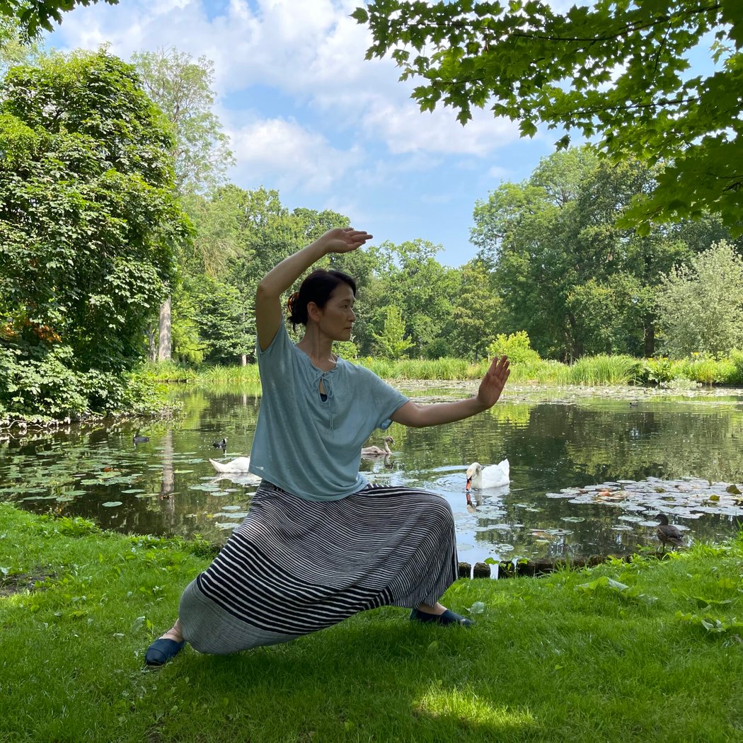Tai Chi in the Garden 2