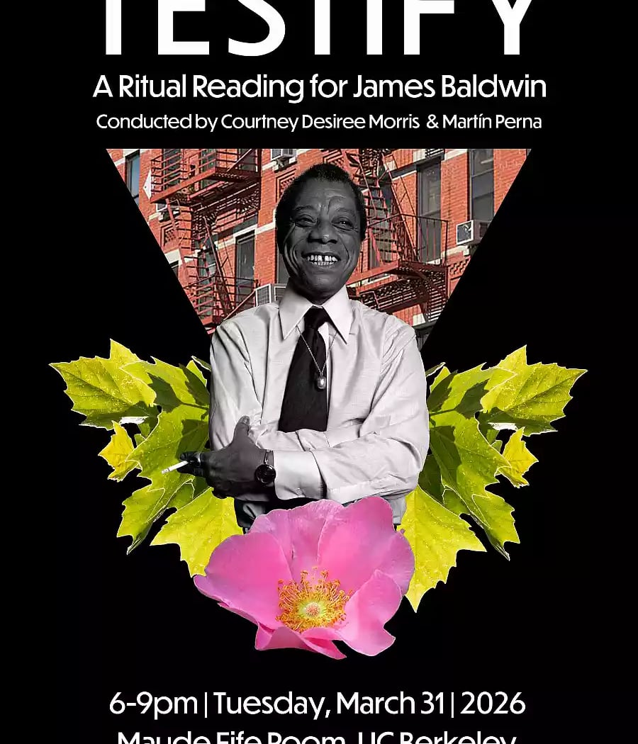 Testify: A Ritual Reading for James Baldwin 1