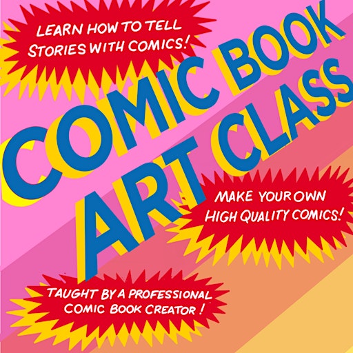 Comic Book Art Class for Kids