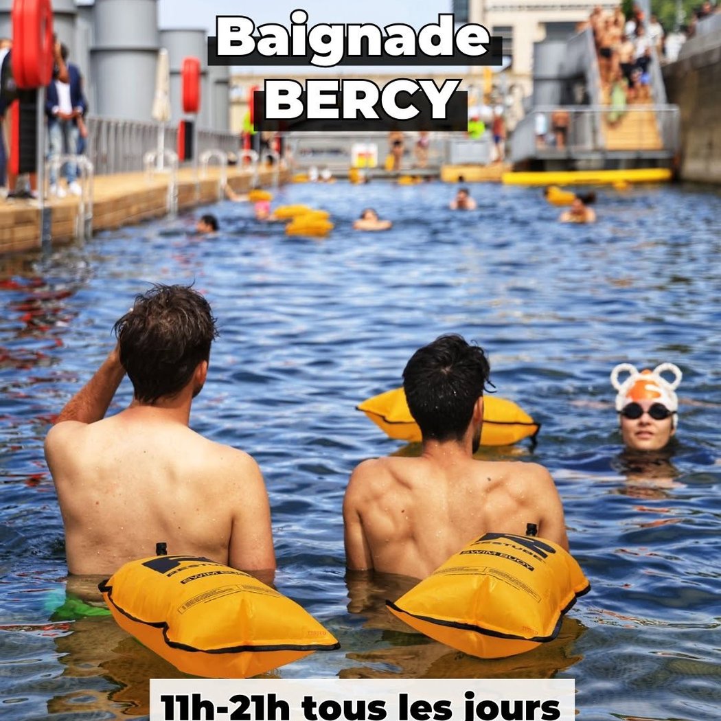Baignade Bercy 1
