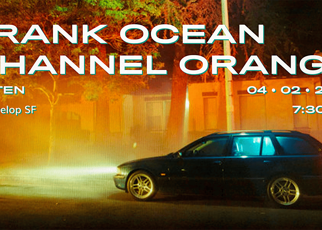 Frank Ocean - Channel ORANGE An Envelop Immersive Listening Experience 1