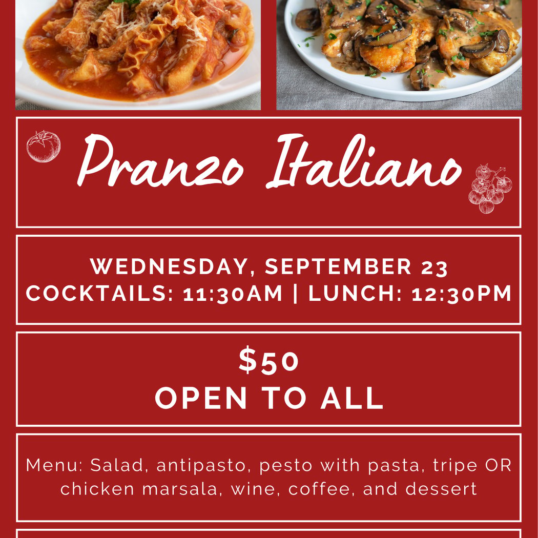 Pranzo Italiano (Tripe Luncheon)