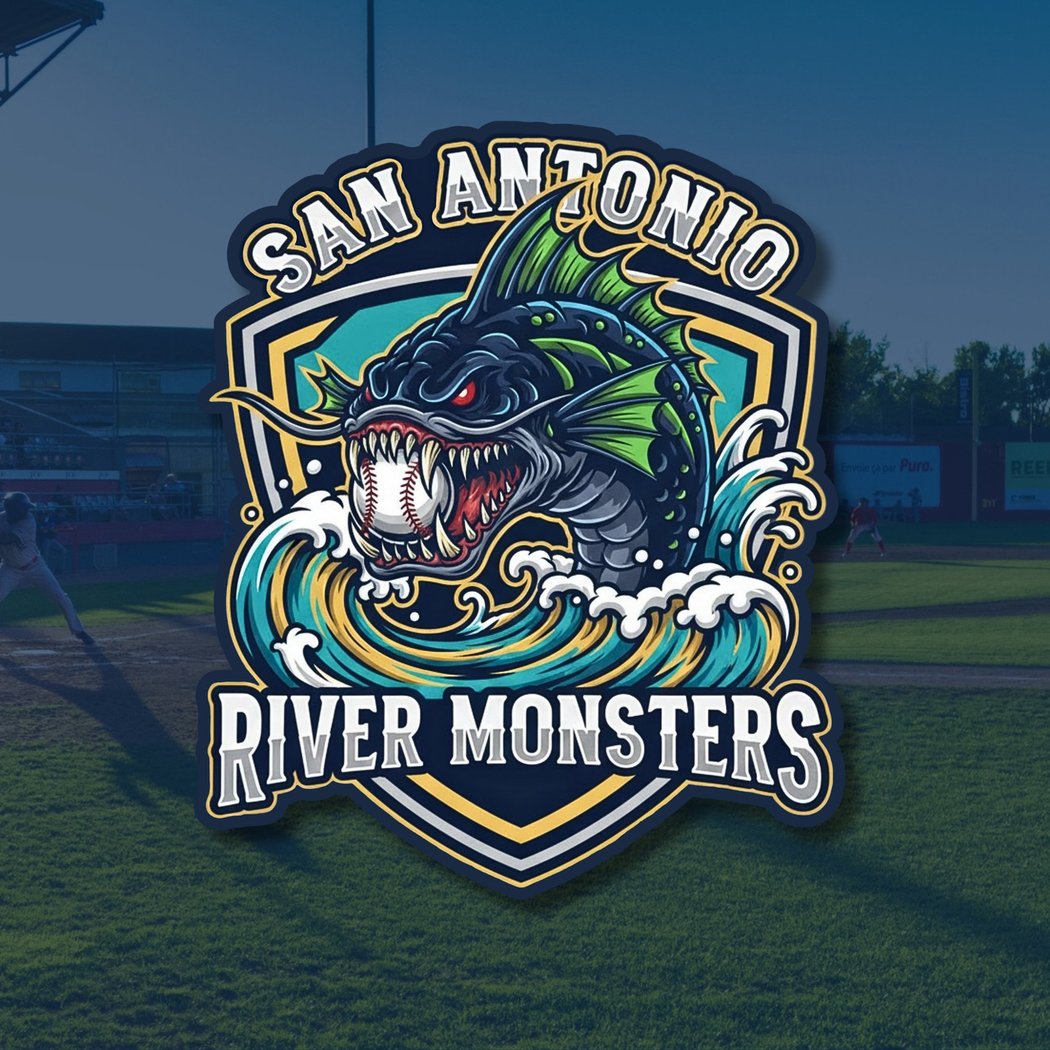 San Antonio River Monsters Baseball 2