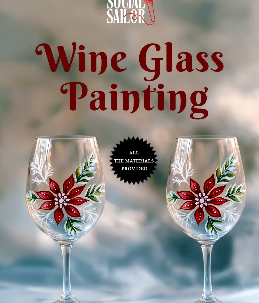 Wine Glass Painting 1