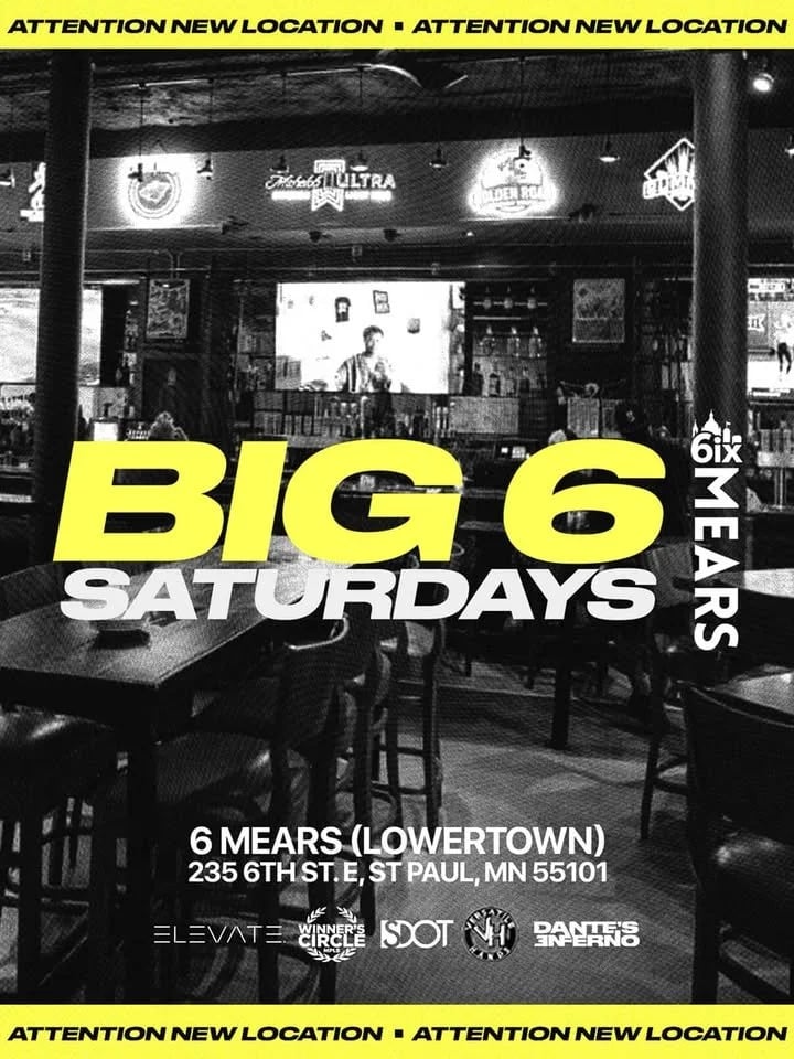Big 6 Saturday Dance Party 1
