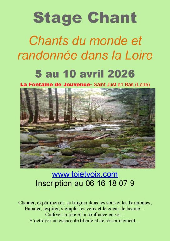 Chants du monde et randonnée 1