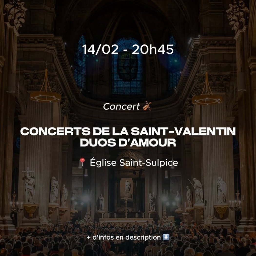 CONCERTS DE LA ST-VALENTIN / DUOS D’AMOUR 1