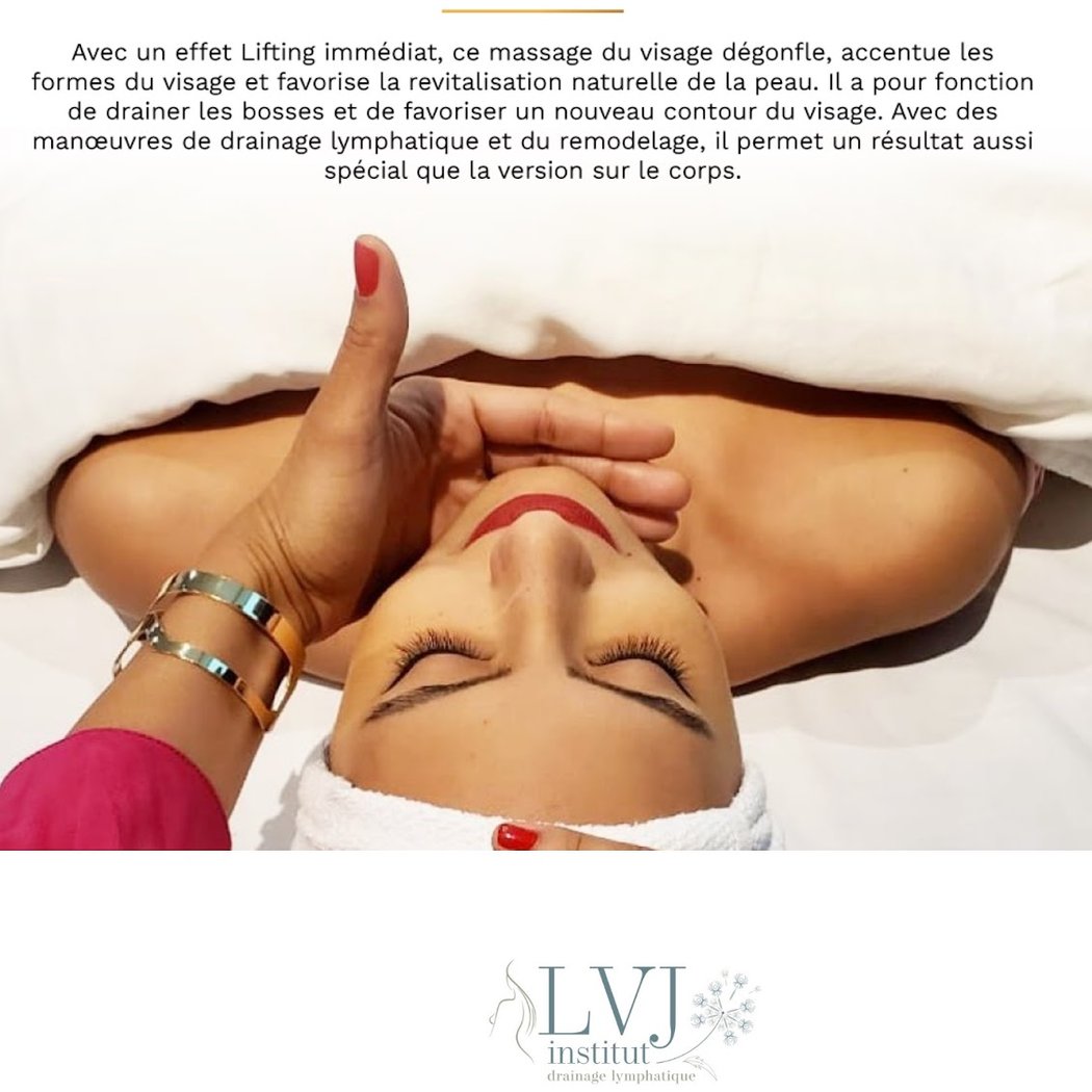 Drainage lymphatique/remodelage corps/ Soins du visage/ facialiste/soins minceur/lvj_institut 1