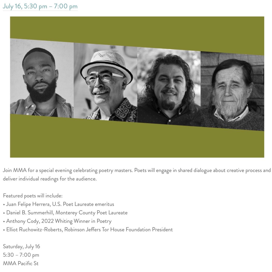An Evening of Poetry 1