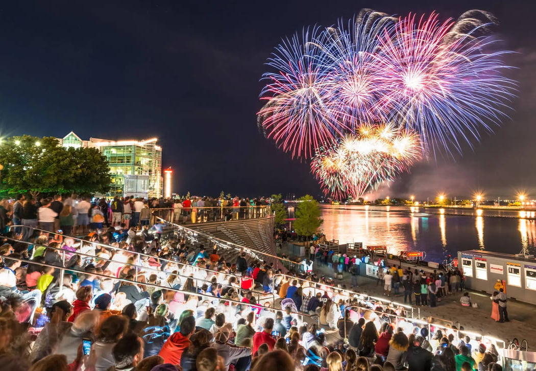 Navy Pier Midweek Summer Fireworks 1