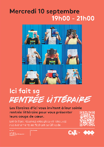 Soirée de rentrée littéraire 2025 des libraires d'Ici 1