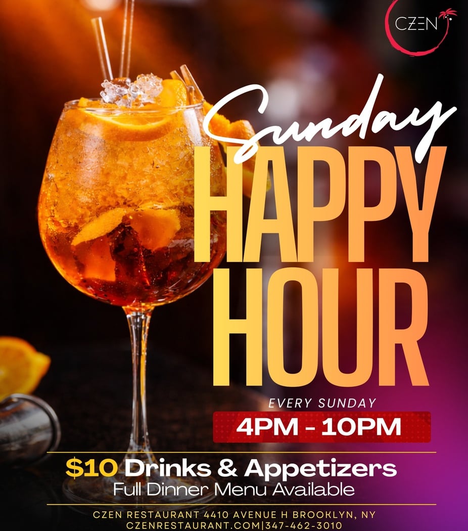 Sunday Happy Hour 1