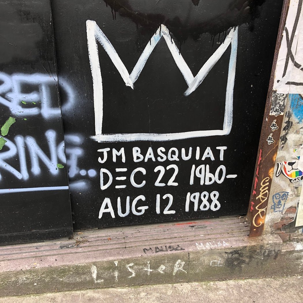 Jean-Michel Basquiat Commemorative Plaque 1