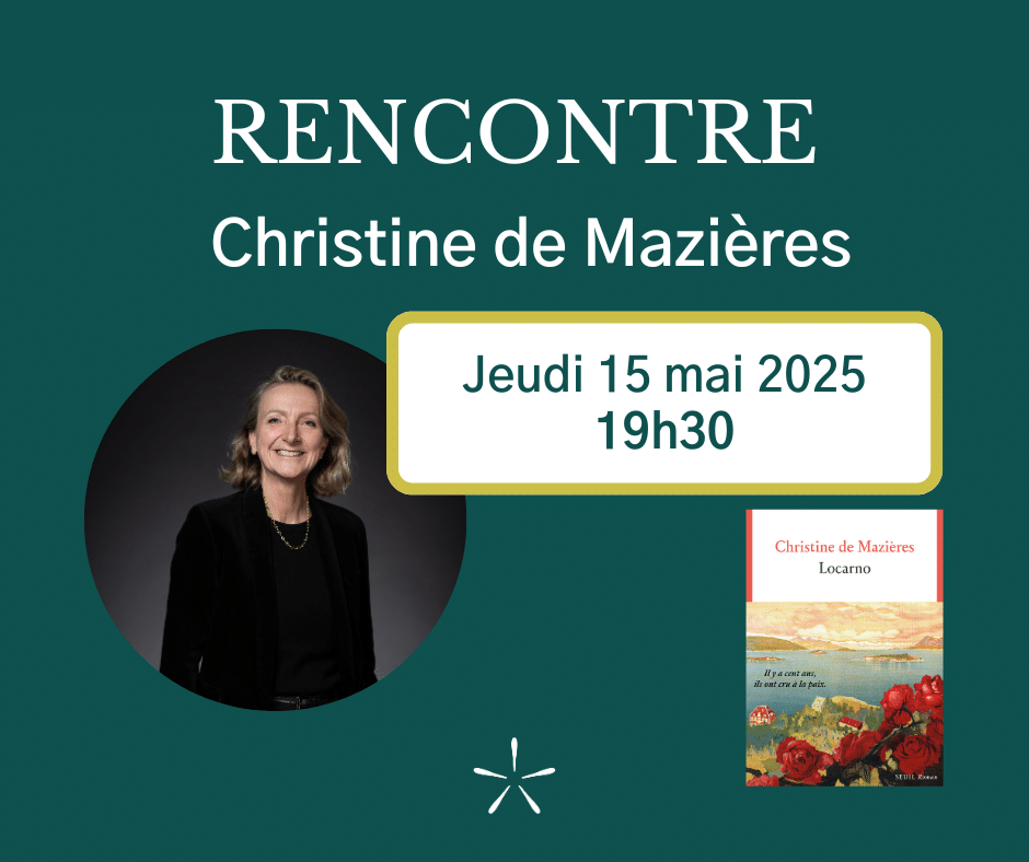 Soirée littéraire avec Christine de Mazières 1