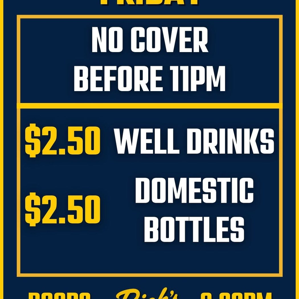 Friday Specials 1
