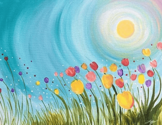 March Paint Night 1