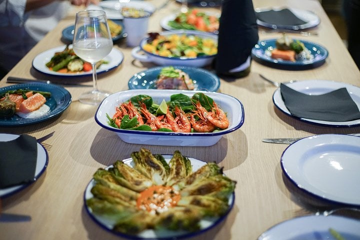 Private Sunset Catamaran Dinner with a Chef & Sailing Experience