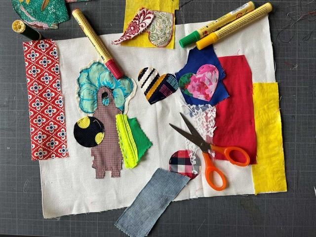 Atelier : Un drapeau pour demain 1