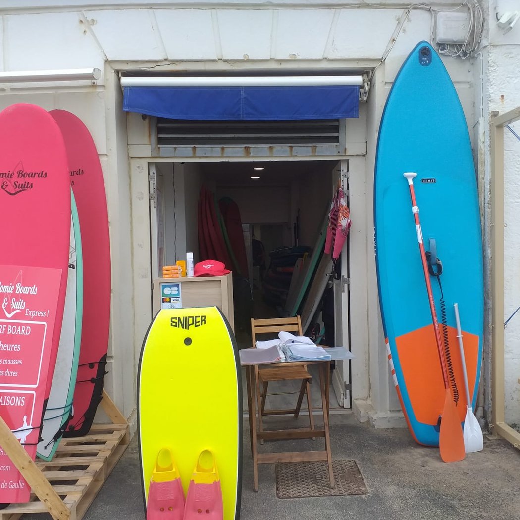 Hire Surf And Bicycle At Camping Biarritz Par Homie Boards & Suits 2