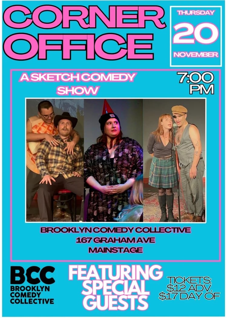 Corner Office Sketch Show 1
