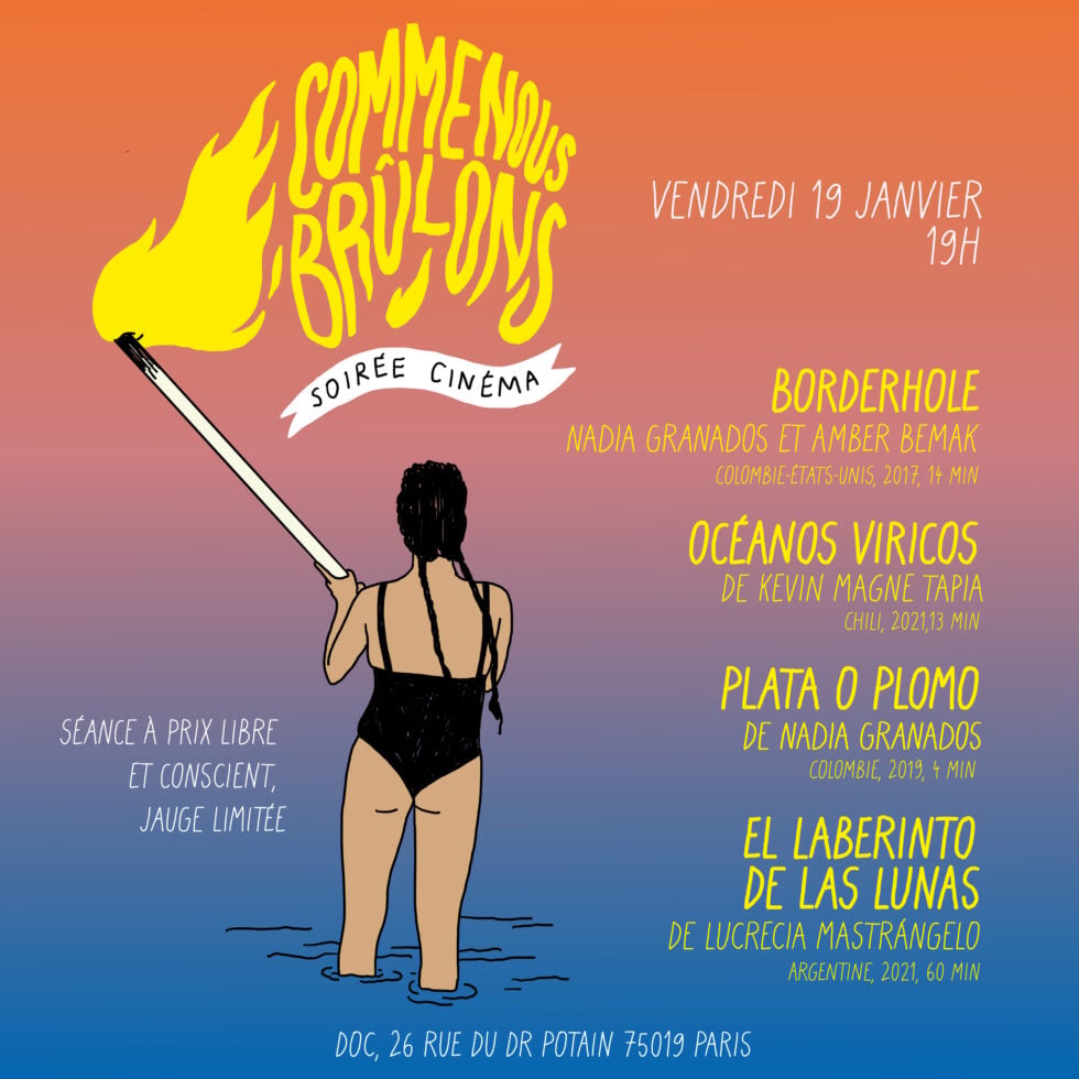 Comme nous brûlons - projection 1
