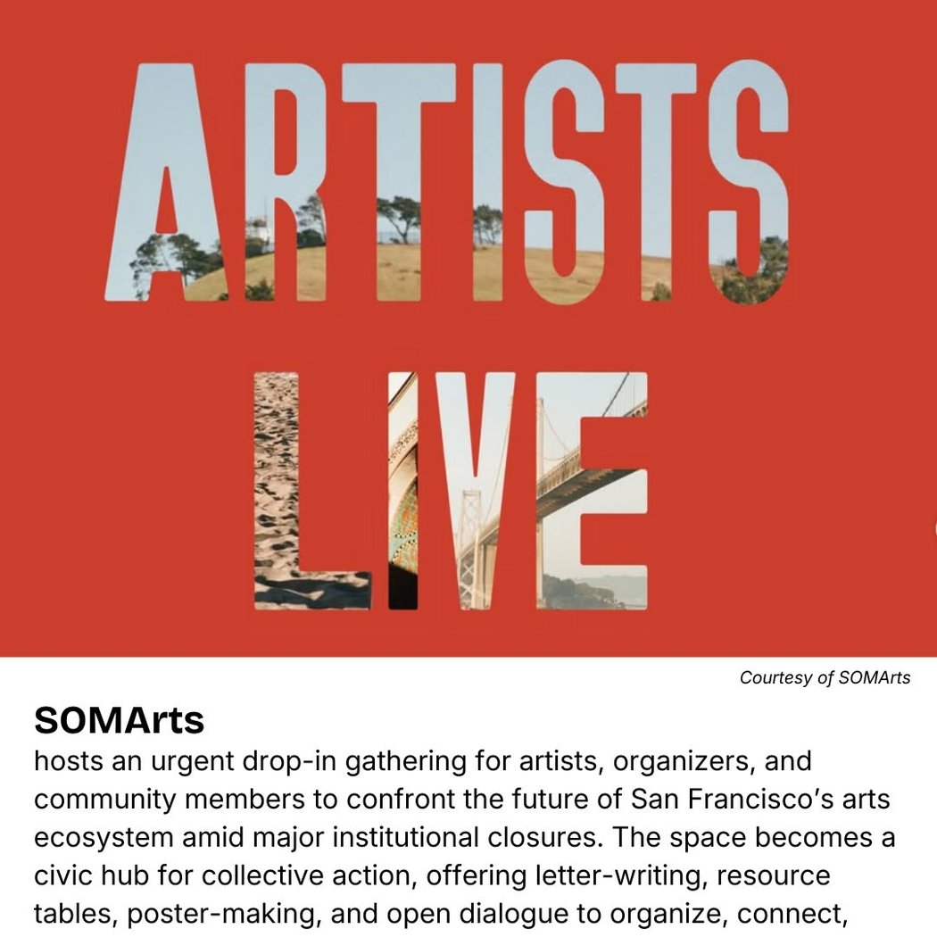 Community Convening: Artists Live 1
