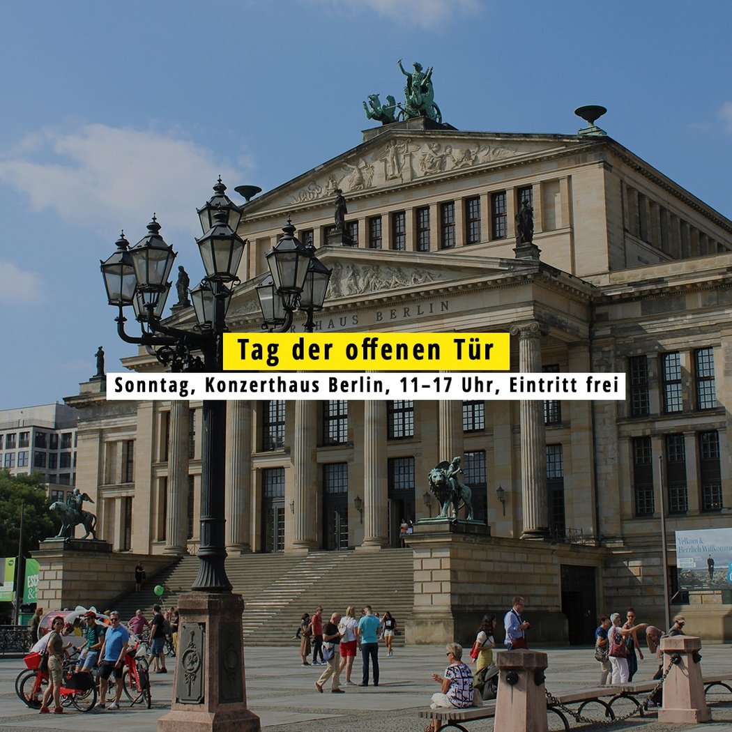 Tag der offenen Tür im Konzerthaus Berlin