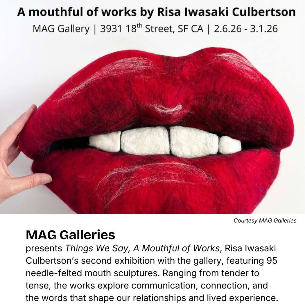 Things We Say: A Mouthful of Works closing reception 1