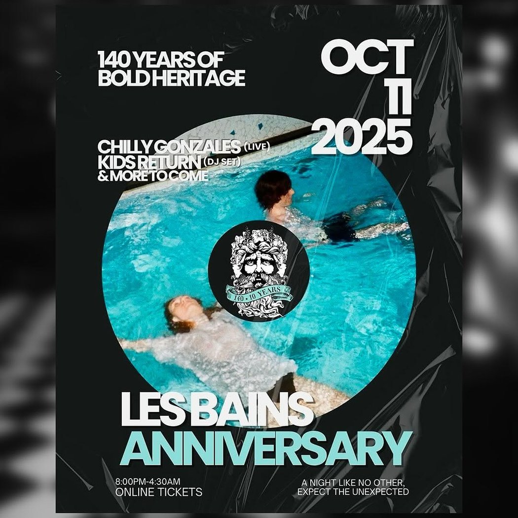 Les Bains Anniversary 1